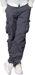 Match Men's Wild Cargo Pants for Men - Regular Fit Cotton Twill