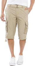 Unionbay Cordova Belted Messenger Cargo Short - Relaxed (Style 4AVY)