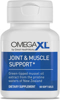 OmegaXL Joint Support Supplement 60 Count - Natural Muscle Relief