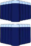 PartyPrints 1000 Pack Navy Blue Slim Can Cooler Sleeves - Bulk