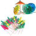 Colorful Drink Umbrella Picks Set - Fun & Festive Touch!