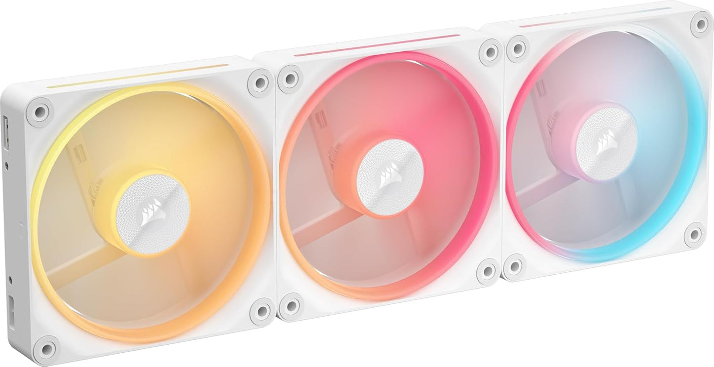 CORSAIR iCUE Link LX120-R RGB 120mm PWM Reverse Fans Review
