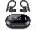 PSIER Wireless Earbuds Bluetooth Headphones 50H Playtime - Secure