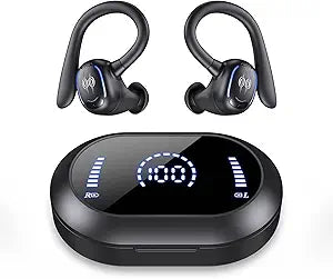 PSIER Wireless Earbuds with 50H Playtime and IPX7 Waterproof
