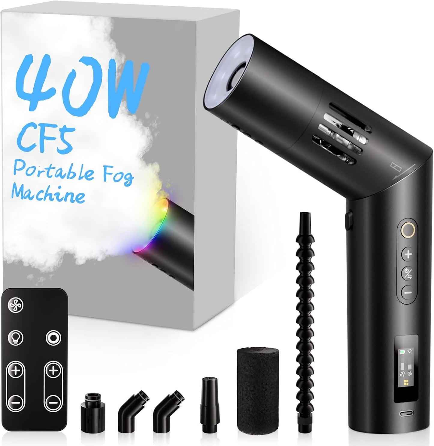 Portable Fog Machine for Photography with Remote Control