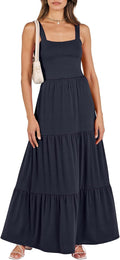 ANRABESS Women's Summer Casual Long Maxi Beach Dress - Flowy
