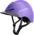 OutdoorMaster Equestrian Helmet - Ventilated Riding Helmet for Men