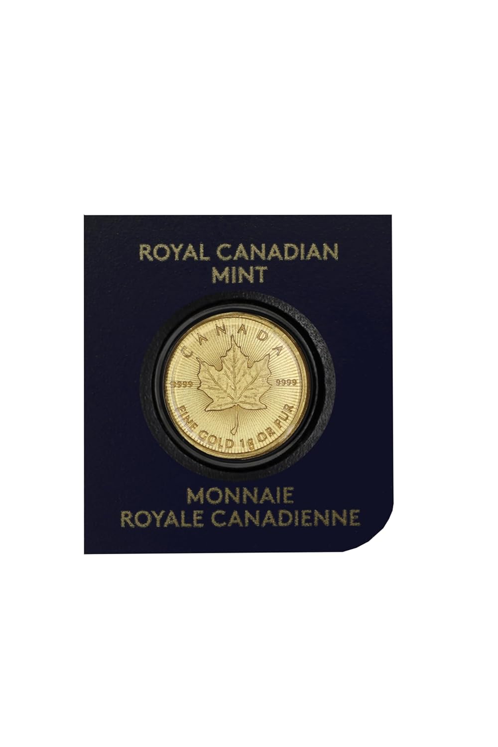 2025 1 Gram .9999 Canadian Gold Maple Leaf Coin for Collectors