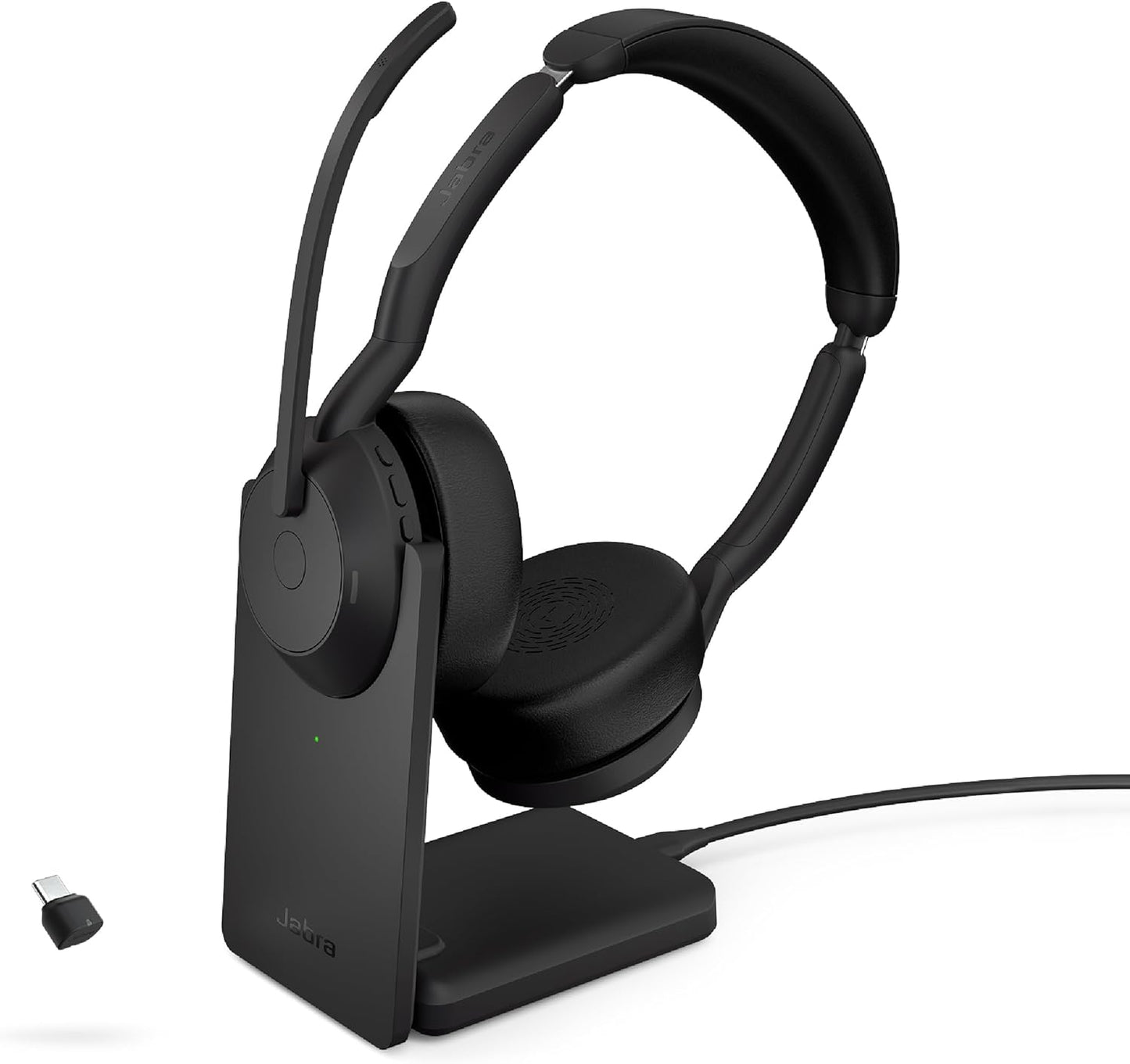 Jabra Evolve2 55 Wireless Headset with Noise Cancellation Features