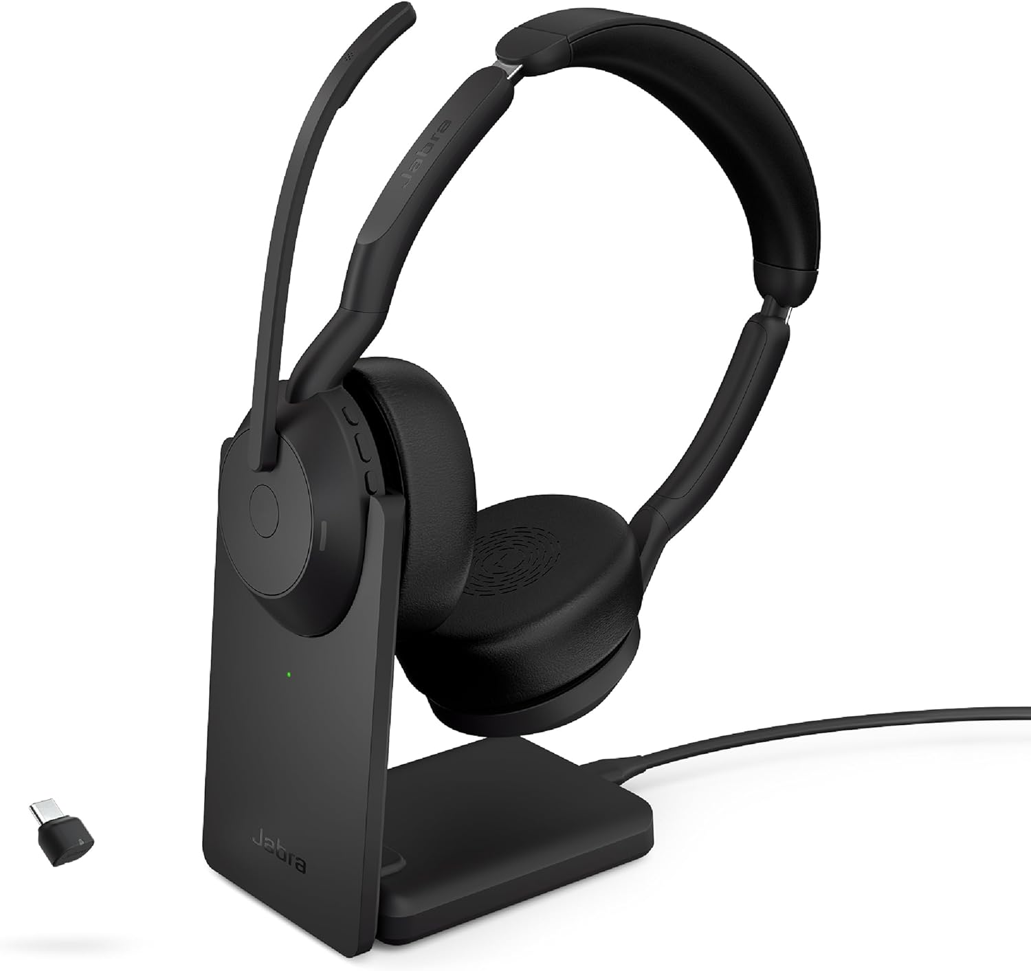 Jabra Evolve2 55 Wireless Headset with Noise Cancellation Features