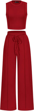 PRETTYGARDEN Women's Summer 2 Piece Loungewear Set - Casual Comfort in