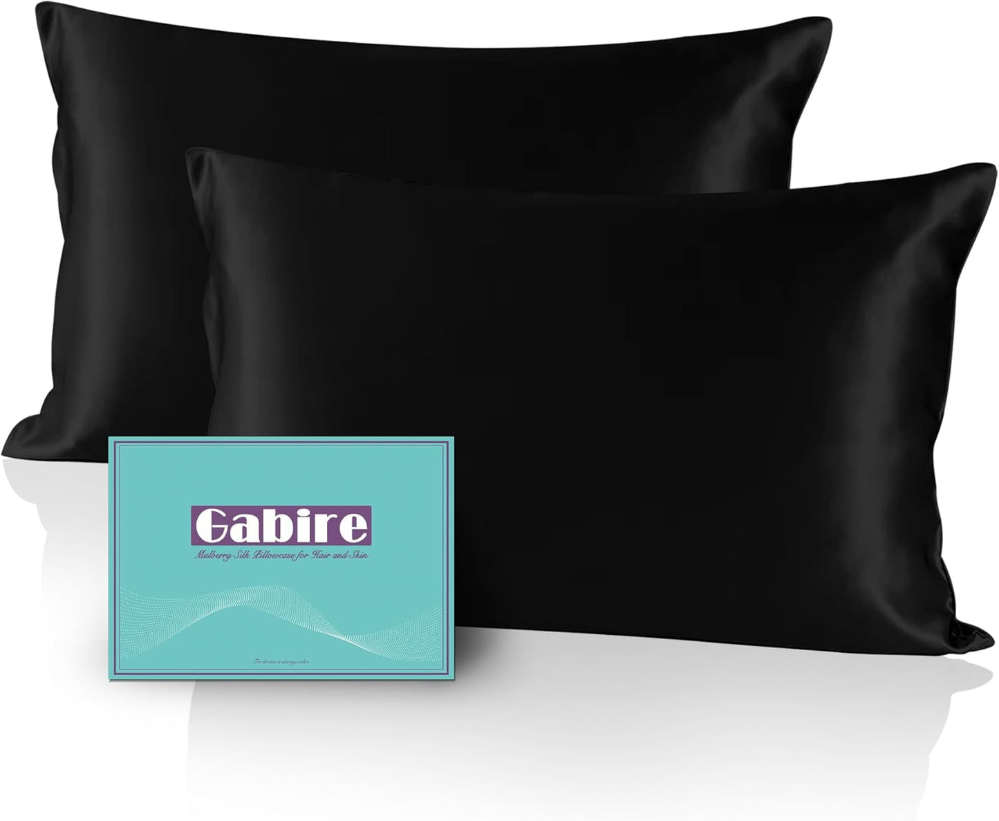 Mulberry Silk Pillow Cases Set of 2 for Hair and Skin Care