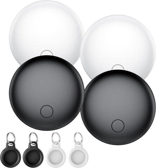 CASCHO Air Tags 4-Pack: iOS Key, Bag Tracker