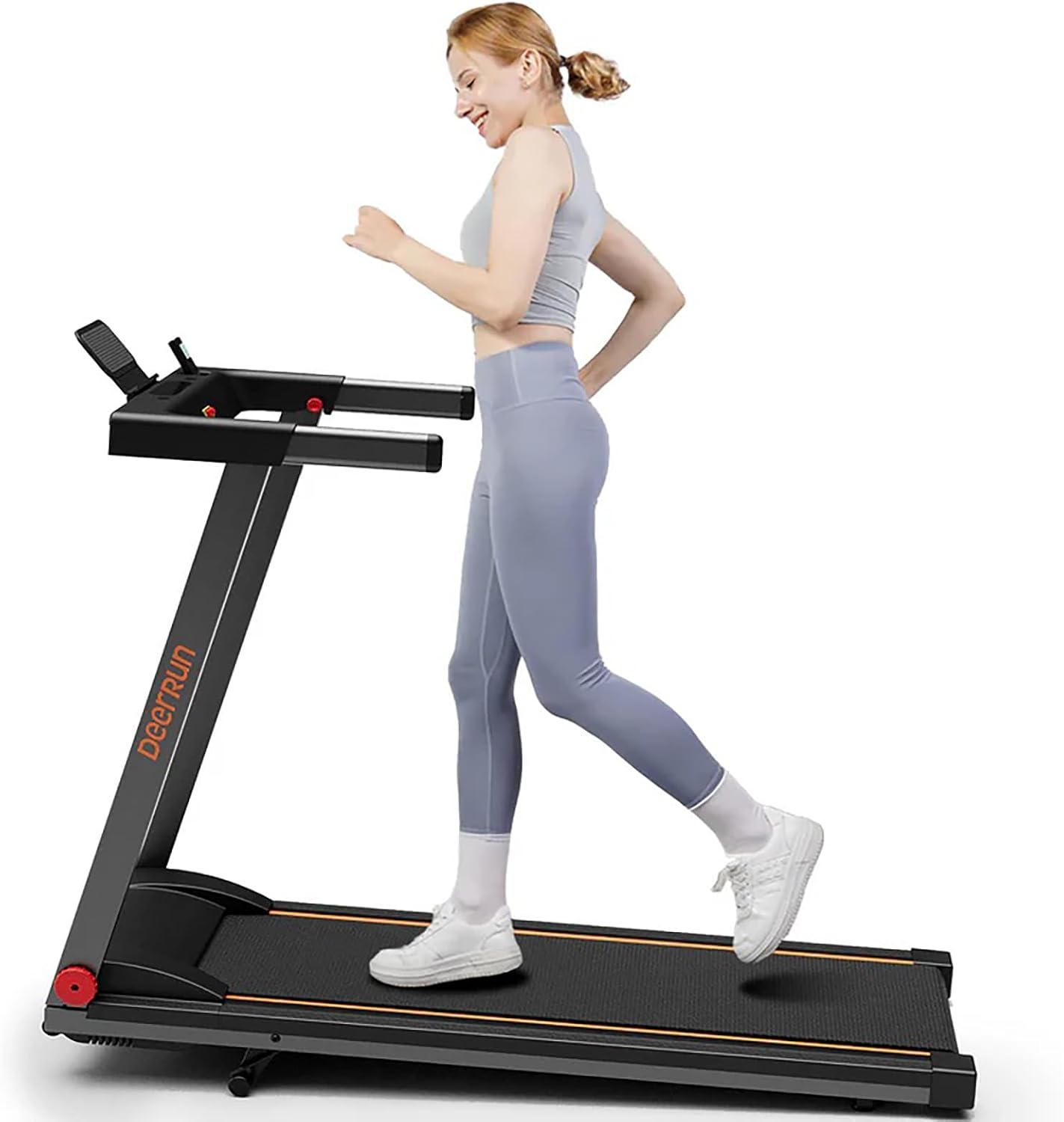 DeerRun Treadmills for Home with Incline and Handles for Fitness