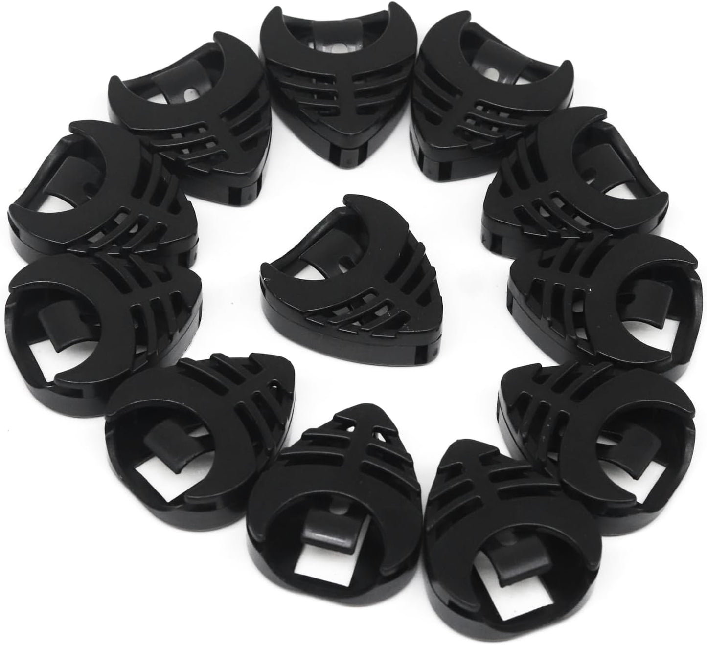 12Pack Stick-On Guitar Pick Holder - Easy Access!