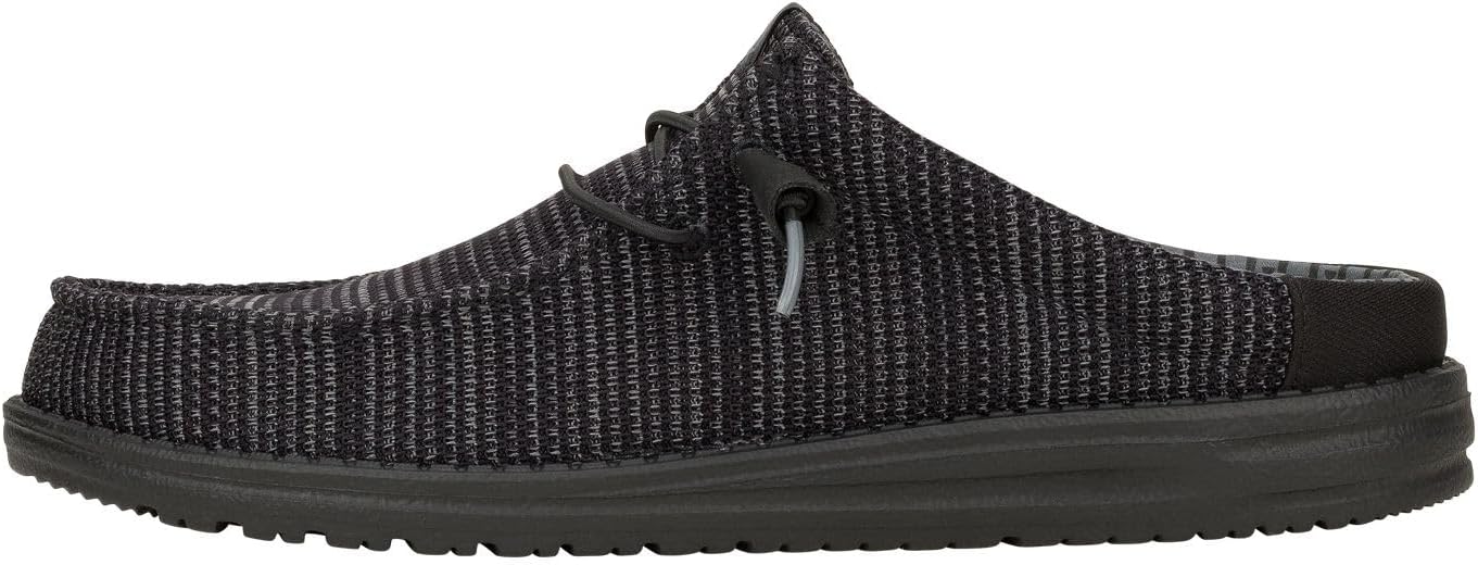 HEYDUDE Men's Wally Slip Stretch Canvas Loafers for Comfort