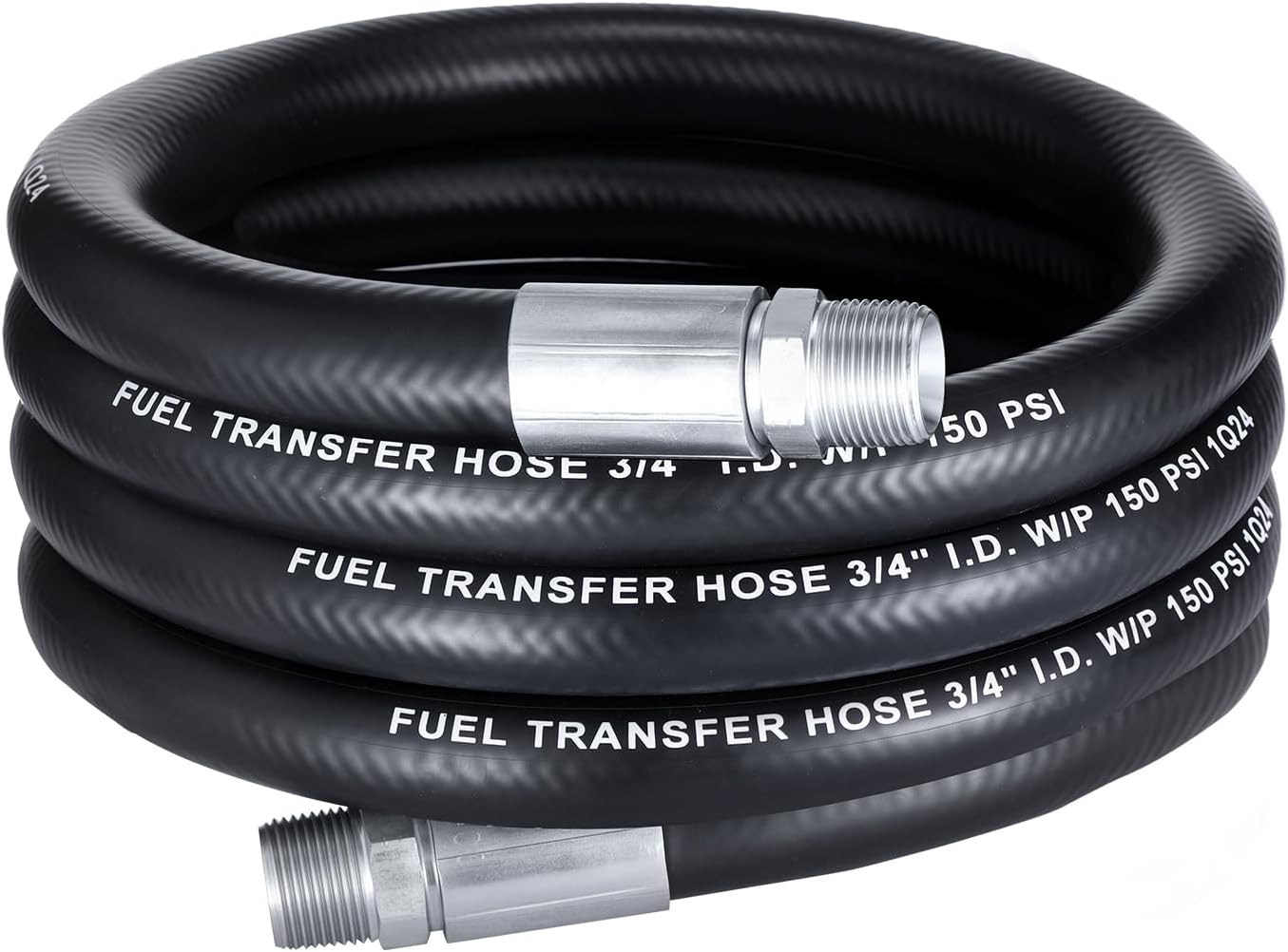 EVIL ENERGY 3/4 Fuel Transfer Hose 12FT for Diesel and Gasoline
