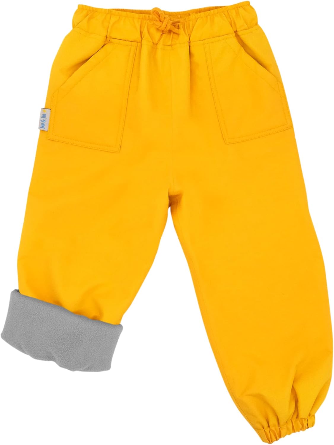 Waterproof Fleece Lined Snow and Rain Pants for Kids Comfort