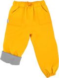 JAN & JUL Waterproof Fleece Lined Snow and Rain Pants for Toddlers Put