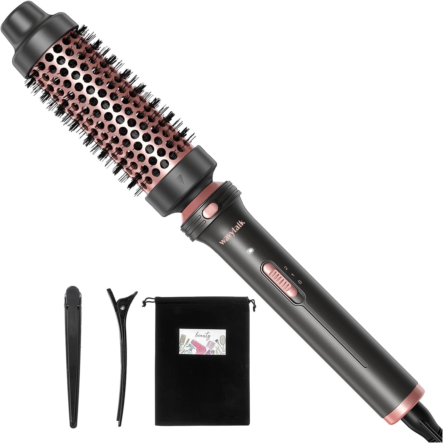 Wavytalk 1.5 Thermal Brush: Detachable Head, Blowout Style