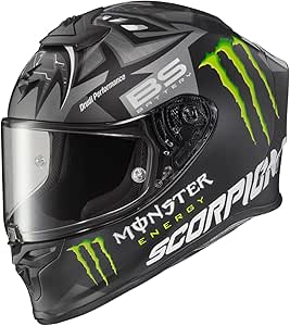 ScorpionEXO R1 Air Full Face Motorcycle Helmet with Bluetooth