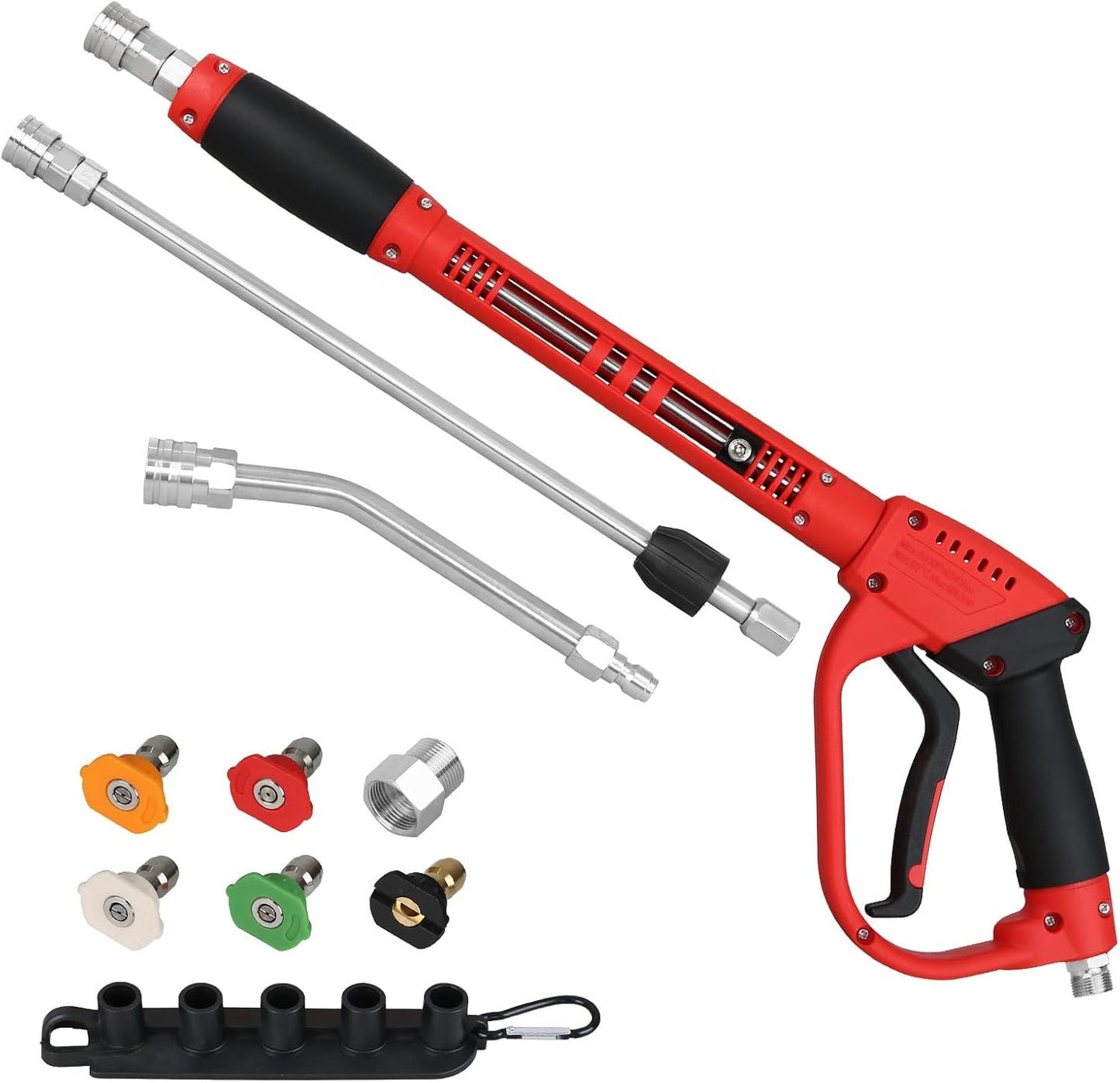 Durable Pressure Washer Gun with Replacement Wand for Cleaning