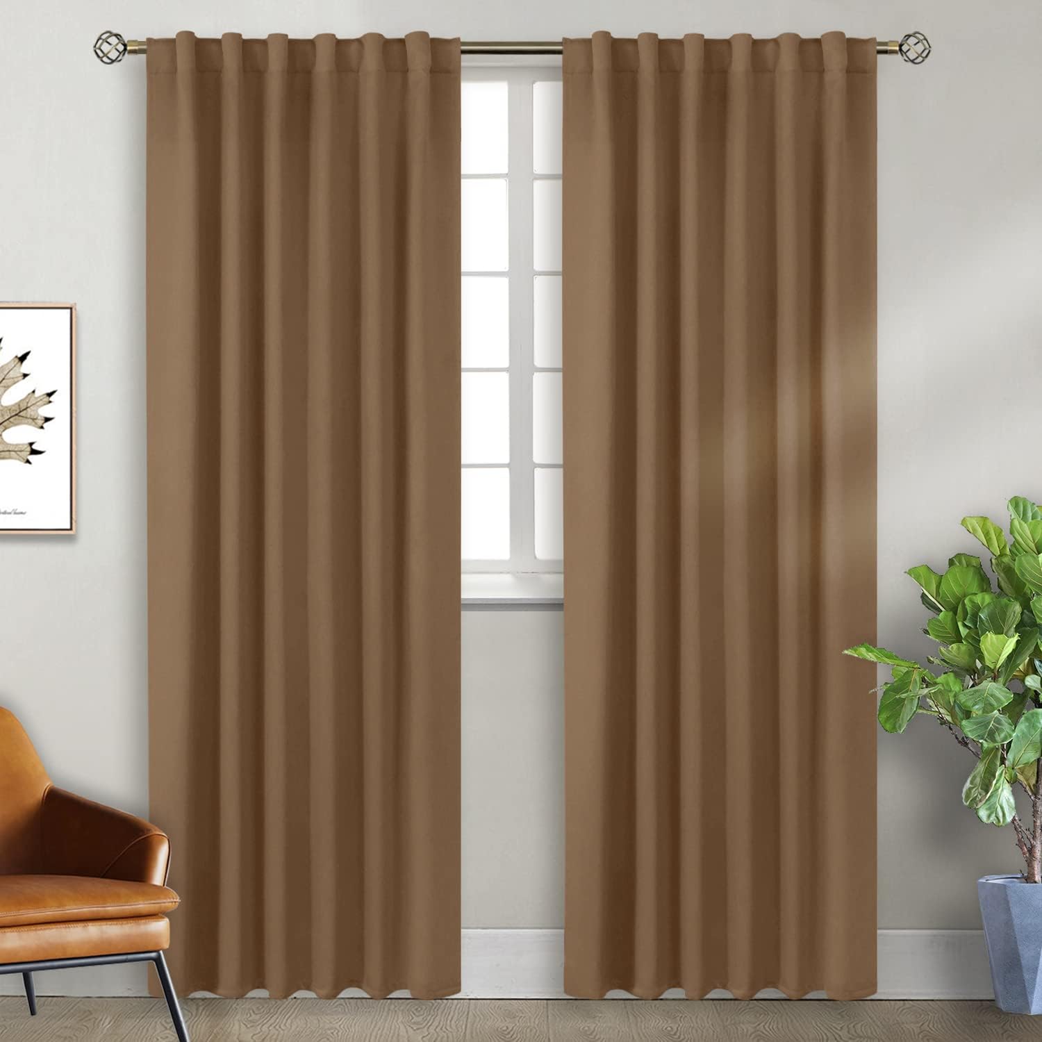 BGment Blackout Curtains for Bedroom - Thermal Insulated Panels