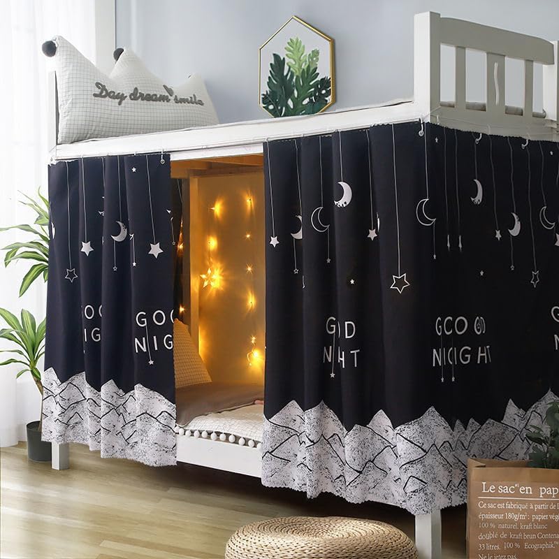 Dorm Bunk Bed Blackout Curtain by HAOZAIKEJI