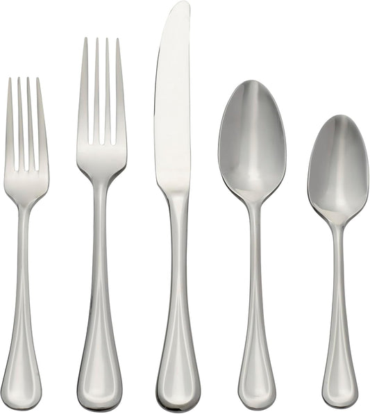 Oneida Virage 20 Piece Everyday Flatware Set for Elegant Dining