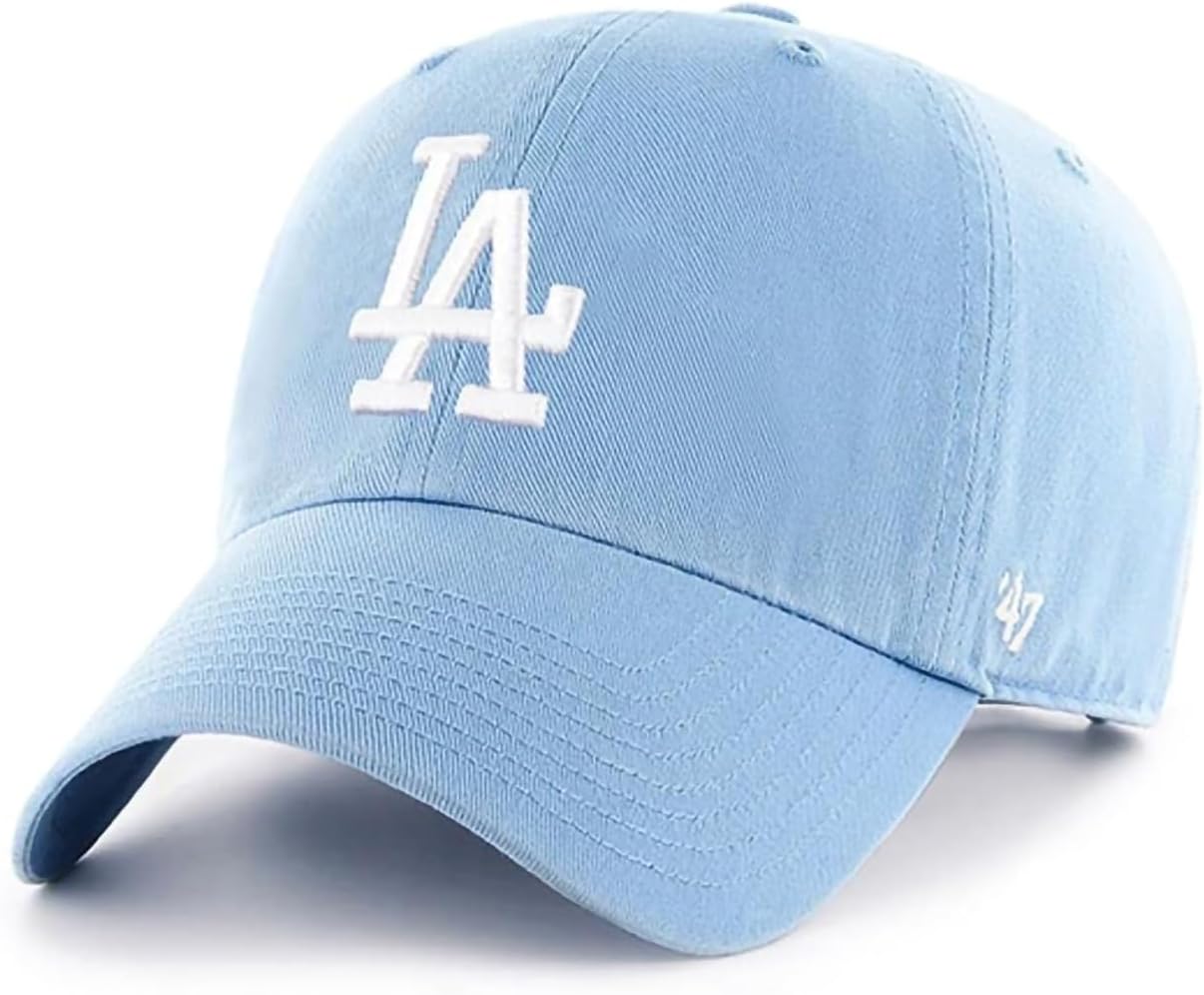 Los Angeles Dodgers Columbia Blue Adjustable Strap Hat for Fans