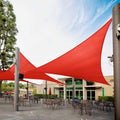 7 ft x 7 ft x 7 ft Red Shade Sail - Custom Size UV Block