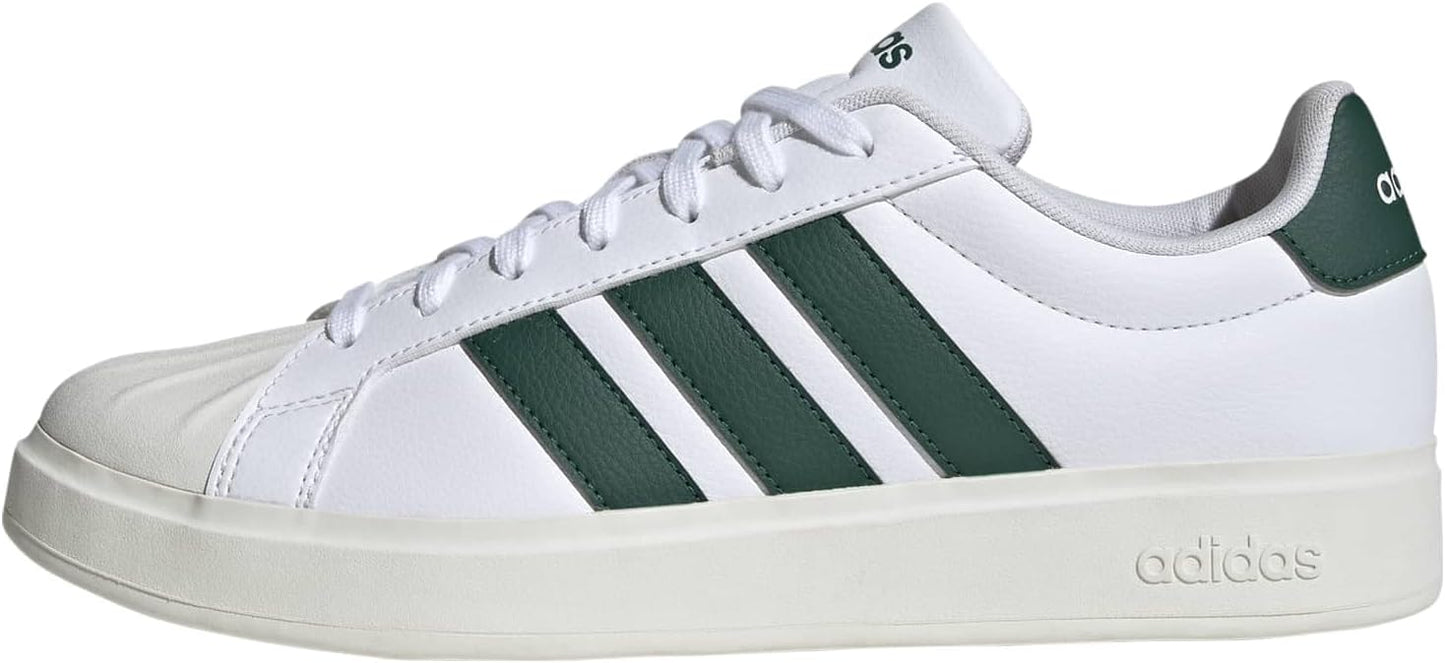 Adidas Mens Streettalk Sneakers with Synthetic Leather Upper