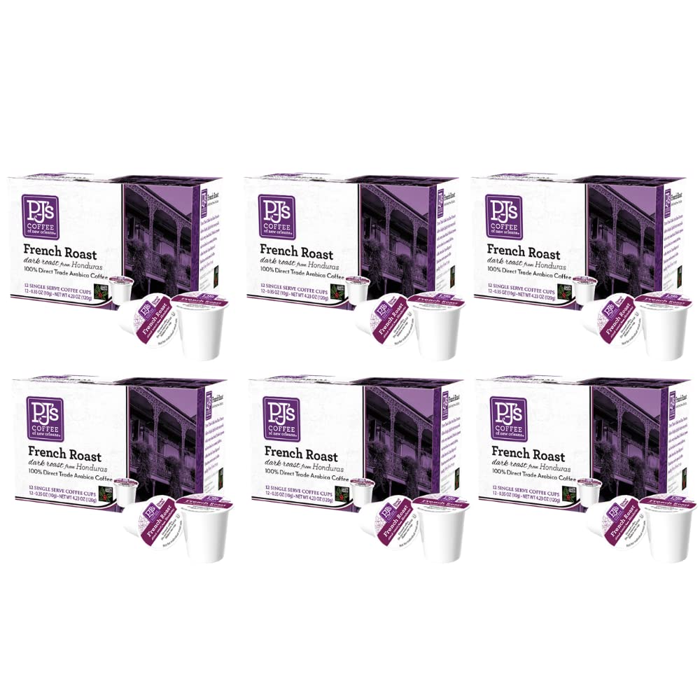French Roast Single Serve Cups - Bold Flavor in Every Sip