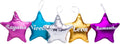 ZIMA BLUE 5pcs Velvet Hanging Star Ornaments - Personalized Holiday