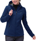 33,000ft Womens Softshell Jacket with Hood - Waterproof Lightweight