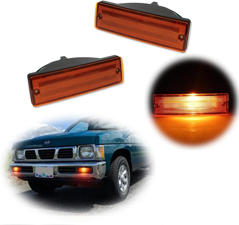 Amber Lens Turn Signal Light for Nissan D21 Hardbody Pickup