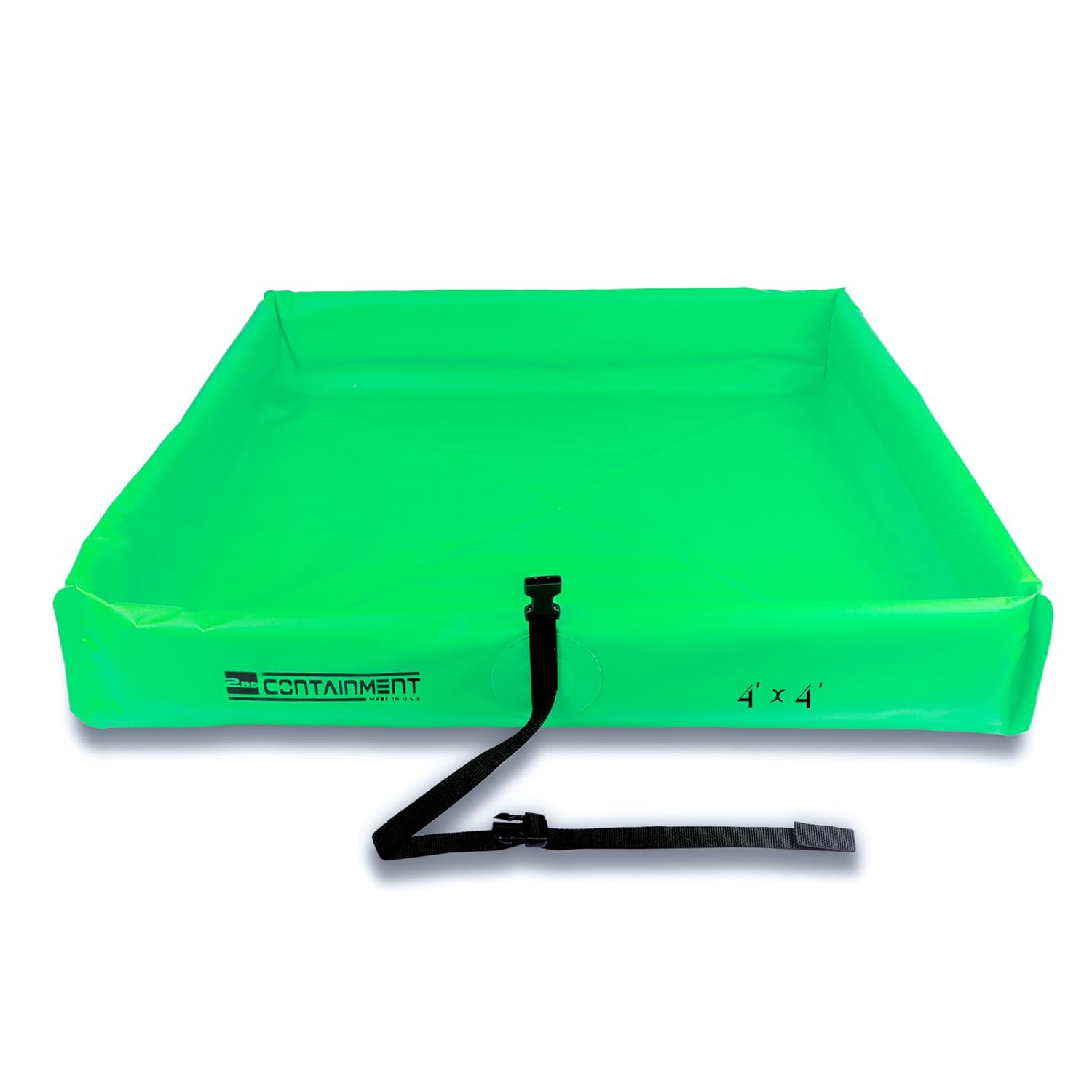 Duck Pond 4 x 4 in Lime Green - Durable and Multifunctional