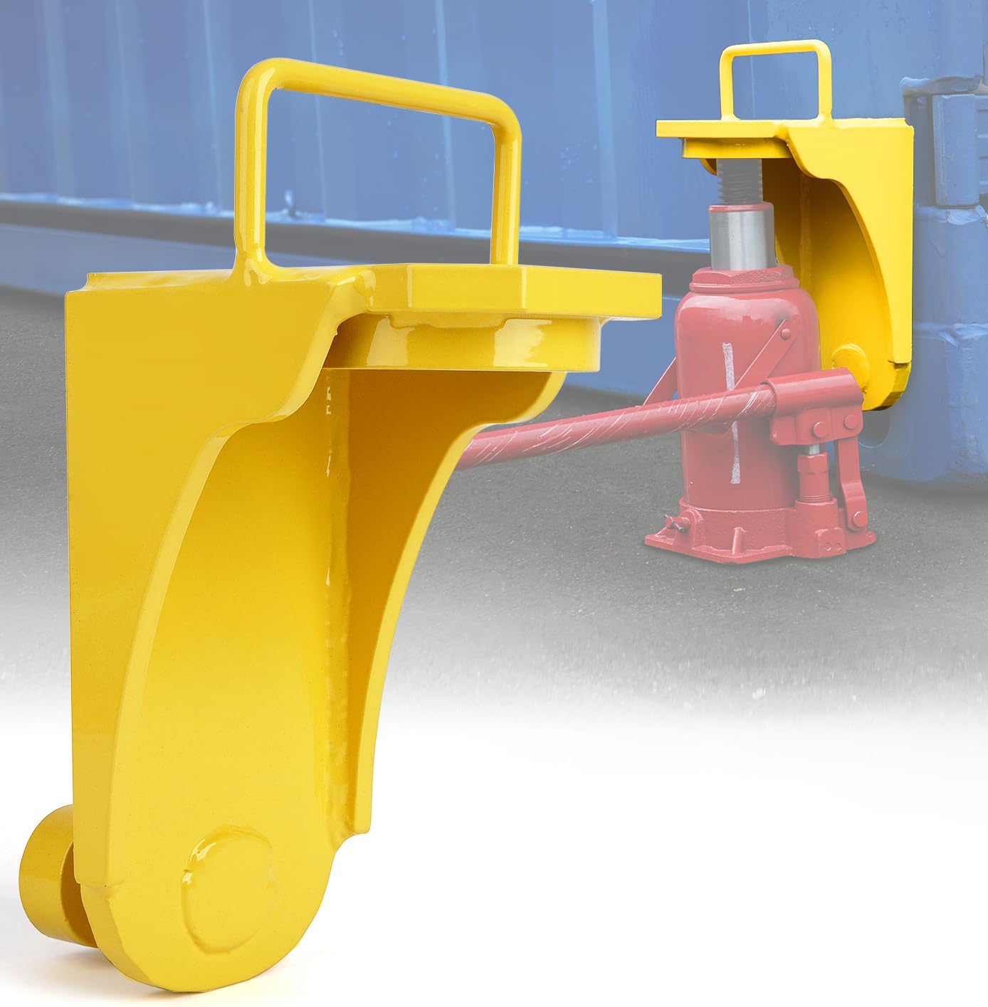 Heavy-Duty Shipping Container Jack Lug with U-Shaped Handle
