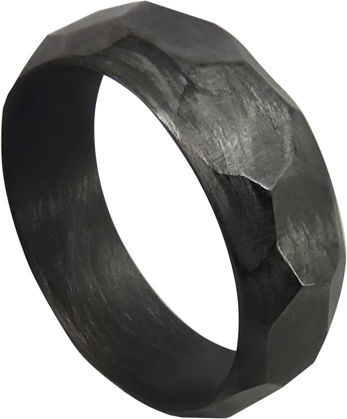 Handmade Carbon Fiber Ring Band - Durable, Waterproof, Custom Fit