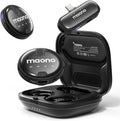 Wireless Lavalier Microphone for iPhone iPad - Compact Clip-On Mic