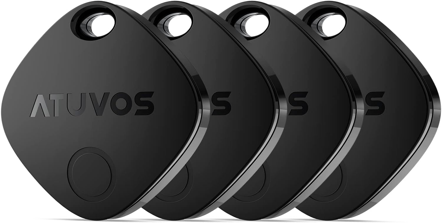 ATUVOS Air Tags-4 Pack: iOS Bluetooth Tracker