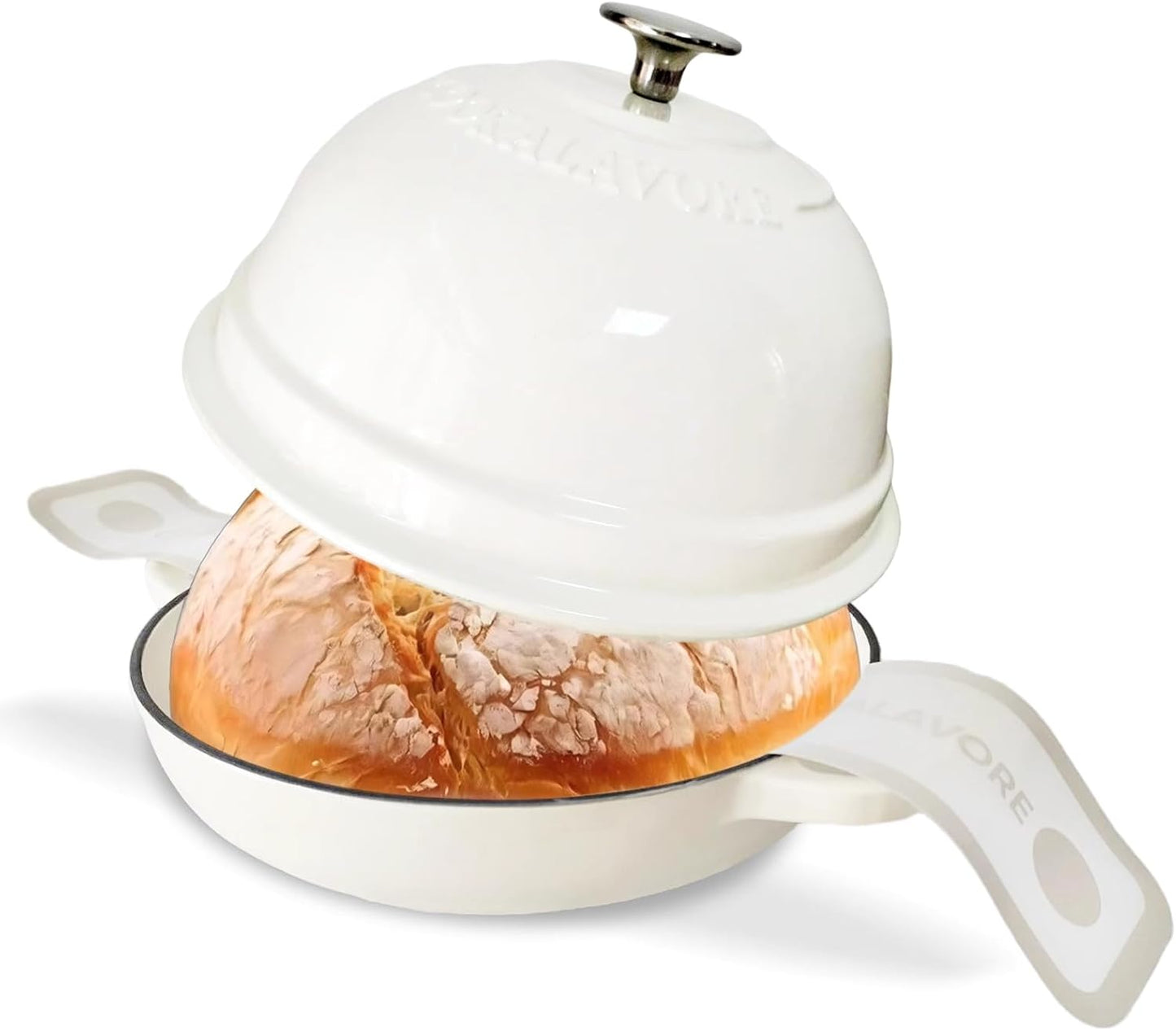 Dutch Oven for Bread Baking - 6 Quart Enamel Bread Oven