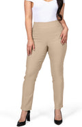 Women's Yoga Dress Pants Stretchy Straight Leg Work Pants - Slim Fit