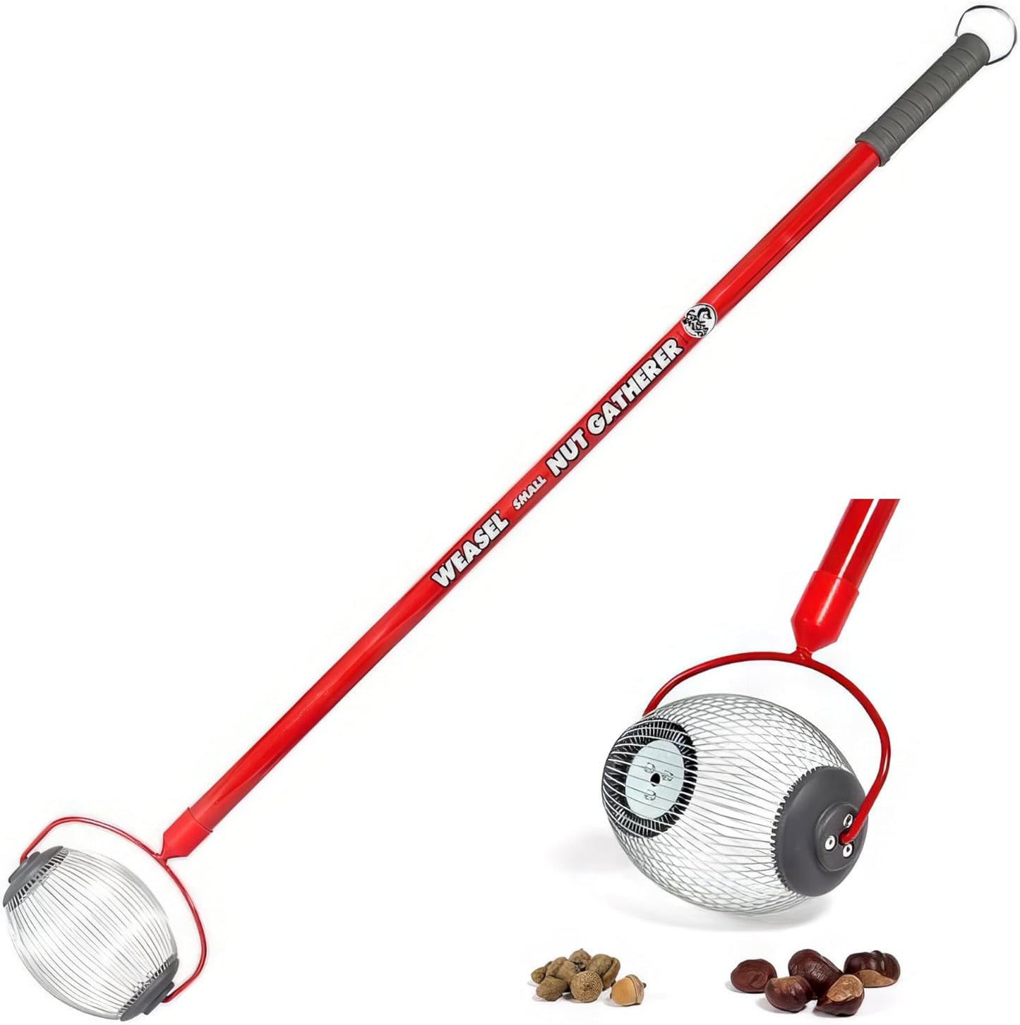 Garden Weasel Nut Gatherer - Small Cage for Easy Collection