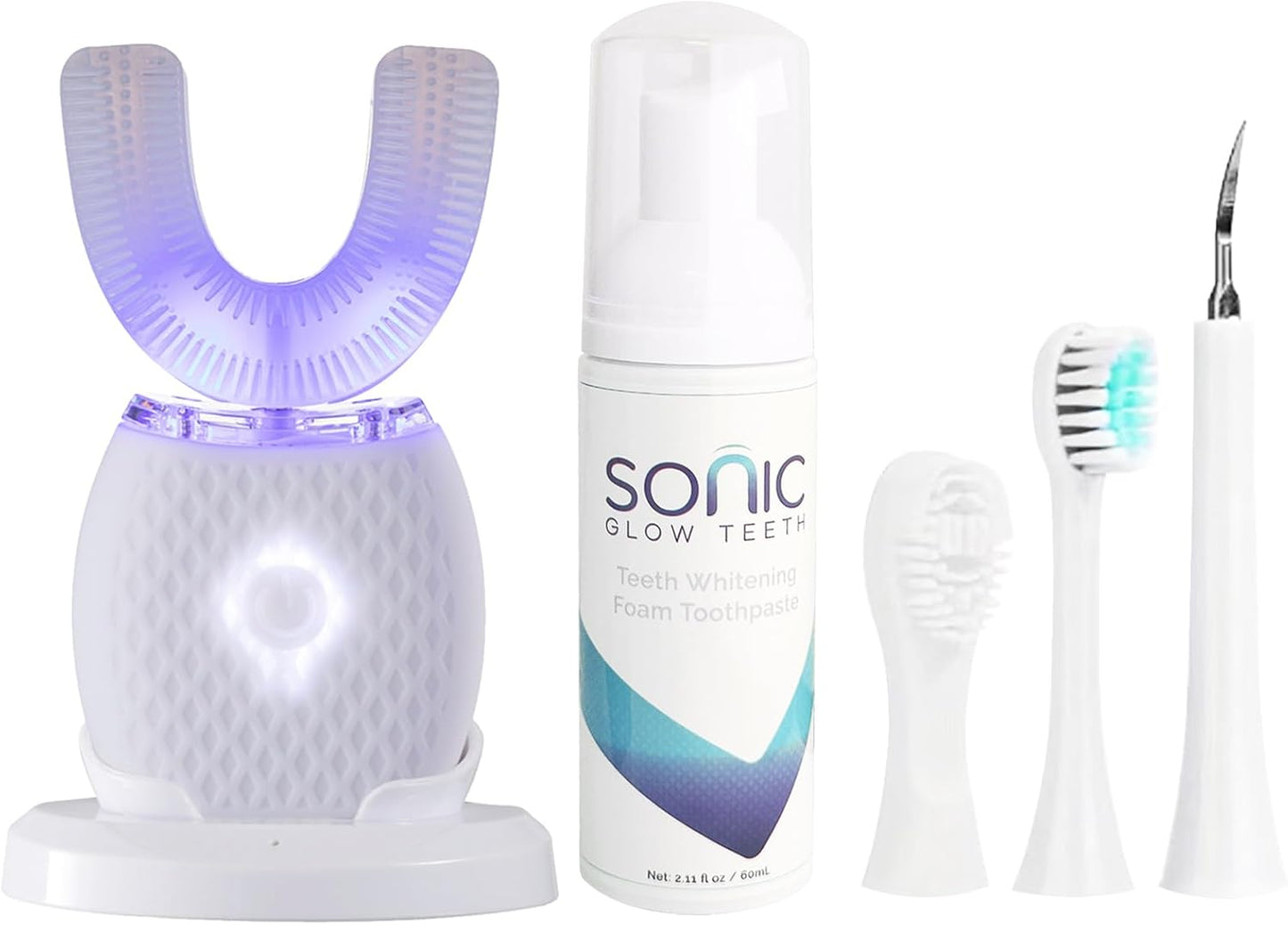 Automatic Toothbrush for Adults - Ultrasonic Electric Toothbrush