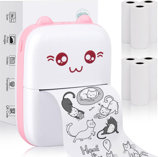 Eschen Pocket Mini Printer: Inkless Portable Printing