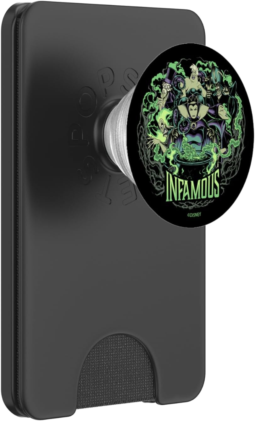 Disney Villains Infamous Group Shot PopWallet for MagSafe Use