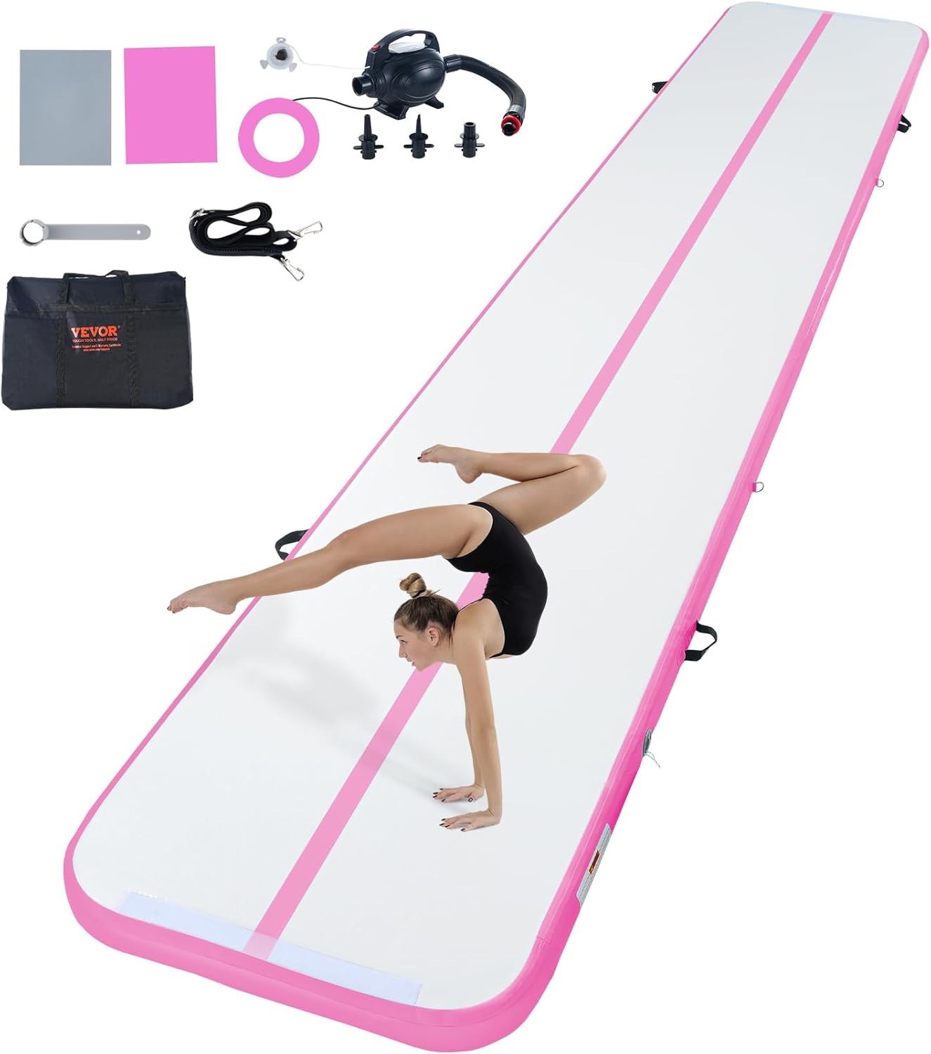 VEVOR Gymnastics Air Mat for Home Use and Training Activities