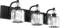 Stylish Ralbay Black Crystal Bathroom Lights for Modern Homes