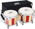 EastRock Bongo Drum 7in and 8in Set - Tunable Wood Bongos
